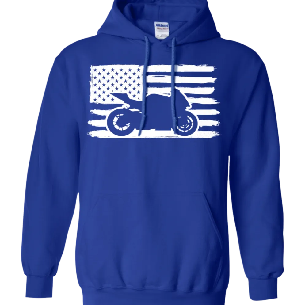 US Sportbike Rider Hoodie^CustomCat Hot