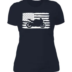 US SPORTBIKE RIDER LADIES T-SHIRT^CustomCat