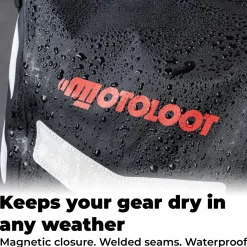 Waterproof Motorcycle Backpack - (Glowrider) Reflective^Moto Loot Sale