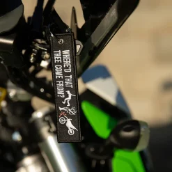 Where'D That Tree Come From? - Dirt Bike Keychain^Moto Loot Clearance