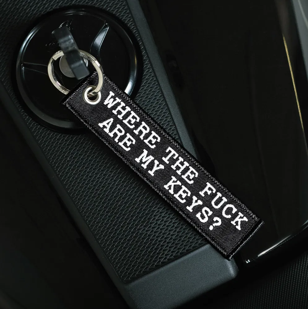 Where The F Are My Keys - Motorcycle Keychain^Moto Loot Hot