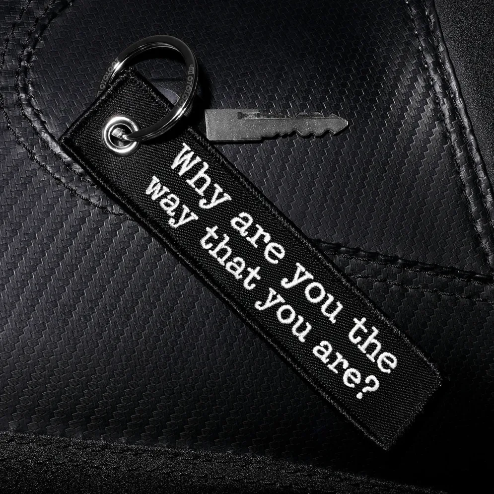 Why Are You The Way That You Are? - Motorcycle Keychain^Moto Loot Discount