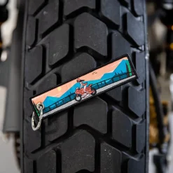 Windy Bridge Rider - Motorcycle Keychain^Moto Loot