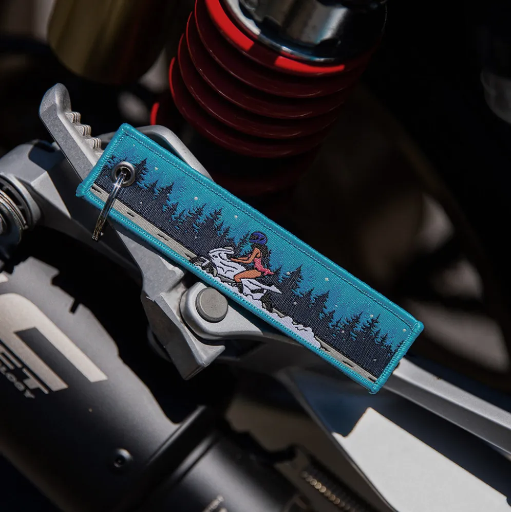 Winter Ride - Motorcycle Keychain^Moto Loot New