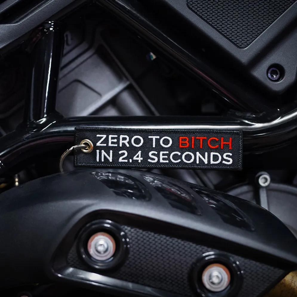 Zero To Bitch - Motorcycle Keychain^Moto Loot